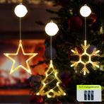 Kerstverlichting Raam Sneeuwvlok + Kerstster + Kerstboom -, Diversen, Kerst, Verzenden, Nieuw