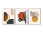 HUHU209 – Stijlvol Canvas Schilderij - set van 3 - 50 x 70, Verzenden, Nieuw