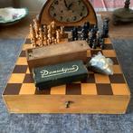 Bordspel - Antique multi game set - Hout Bot, Antiek en Kunst