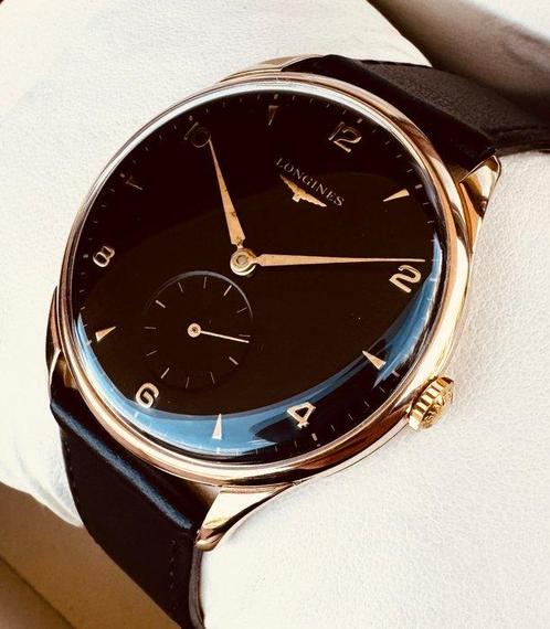 Longines - Calatrava 18K GOLD Jumbo - Heren - 1951, Sieraden, Tassen en Uiterlijk, Horloges | Antiek