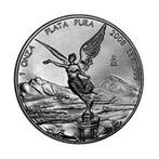 Mexican Libertad 1 oz 2008 (950.000 oplage), Postzegels en Munten, Munten | Amerika, Verzenden, Zuid-Amerika, Losse munt, Zilver