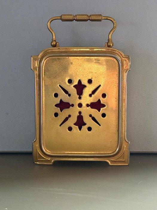 Wekker - Messing - 1900-1910, Antiek en Kunst, Antiek | Klokken