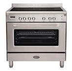 Boretti CFBI9015IX fornuis Vrijstaand fornuis2999, Ophalen of Verzenden, Nieuw, 95 cm of meer