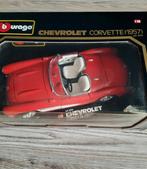 Burago 1:18 - Modelauto - Chevrolet Corvette (1957), Hobby en Vrije tijd, Nieuw