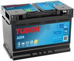 Tudor AGM accu | TK720 | 12V 72Ah, Ophalen of Verzenden, Nieuw