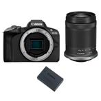 Canon EOS R50 systeemcamera Zwart + RF-S 18-150mm IS STM, Audio, Tv en Foto, Fotocamera's Digitaal, Verzenden, Gebruikt, Canon