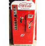 Coca-Cola Vendo 81 gerestaureerde Coke Flesjes Machine, Huis en Inrichting, Woonaccessoires | Overige, Gebruikt, Ophalen