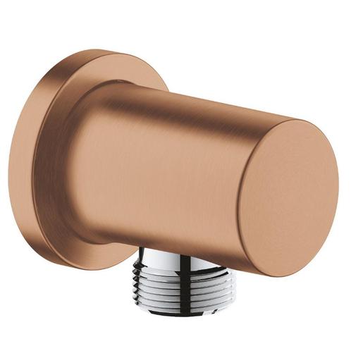 Wandaansluitbocht Grohe Rainshower Warm Sunset Geborsteld, Doe-het-zelf en Verbouw, Sanitair, Kraan, Nieuw, Ophalen of Verzenden