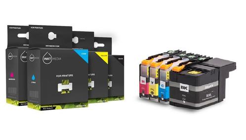 Huismerk Cartridge Set t.v.v. Brother LC-22E Multi pack, Computers en Software, Printerbenodigdheden, Cartridge, Nieuw
