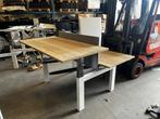 30 x zit sta duo bureau, refurbished, Huis en Inrichting, Bureaus, Verzenden, In hoogte verstelbaar, Zo goed als nieuw, Stabureau