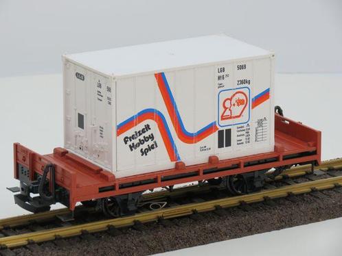 LGB 4002-69 Container idee + Spiel (grootspoor) (grootspoor), Hobby en Vrije tijd, Modeltreinen | Overige schalen, Overige typen