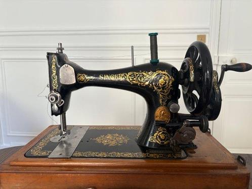 Singer (1899) Naaimachine - 1899 - Hout, Antiek en Kunst, Kunst | Designobjecten