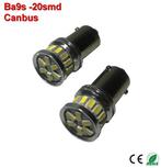 2x  ba9s -20-3014 SMD Canbus 380lumen, Verzenden, Nieuw