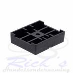 Bootkussen zwart kunststof 120x100mm, Ophalen of Verzenden, Nieuw