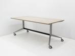 Verrijdbare tafel Ahrend 22 - 180x80cm(bxd), Huis en Inrichting, Tafels | Eettafels, Ophalen of Verzenden, Nieuw
