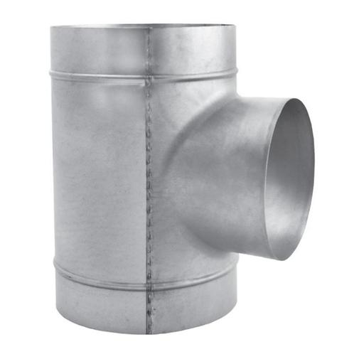 T-stuk voor spirobuis Ø 125mm met aftakking Ø 125mm, Doe-het-zelf en Verbouw, Ventilatie en Afzuiging, Nieuw, Verzenden