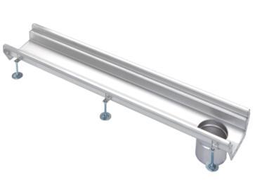 RVS | gootdeel | afm. 500 x 200 mm |  incl. uitlaat | Ø 1.., Zakelijke goederen, Horeca | Meubilair en Inrichting, Verzenden