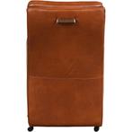 Leren eetkamerstoel Sharp - Granada Savannah (cognac) - Met, Huis en Inrichting, Stoelen, Overige kleuren, Nieuw, Leer, Ophalen of Verzenden