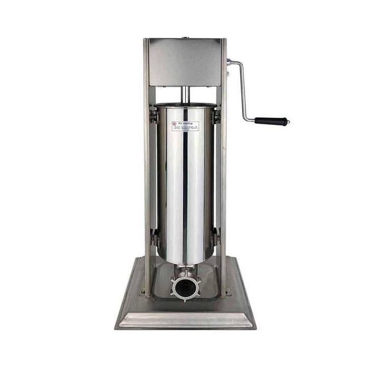 HCB Worstvuller - verticaal - 7 liter - RVS, Zakelijke goederen, Horeca | Keukenapparatuur, Nieuw in verpakking, Bakkerij en Slagerij