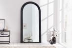 Wandspiegel Art Deco 160cm zwart/ 43156