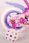 Disney Minnie Cutest Ever! meisjesfiets 10 inch roze/wit/paa