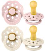 Bibs Boheme Ivory/Blossom 6-18 mnd 2 Stuks Fopspeen, Kinderen en Baby's, Verzenden, Nieuw