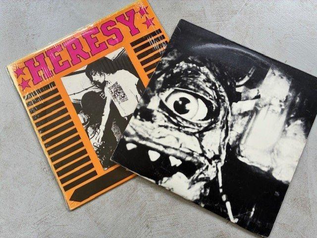 Concrete Sox, Heresy, Lurch - 2 x records - Concrete Sox /, Cd's en Dvd's, Vinyl Singles