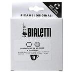 Bialetti Moka Filterplaatje + Siliconen ring 9 kops, Witgoed en Apparatuur, Afneembaar waterreservoir, Nieuw, Koffiebonen, Ophalen of Verzenden