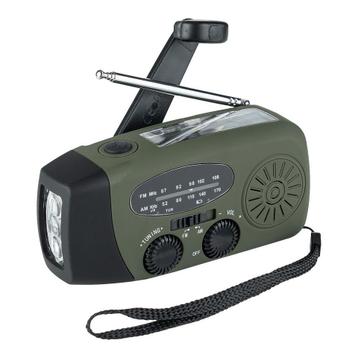 Noodradio - Opwindbaar - Oplaadbaar op zonne-energie - Fosco beschikbaar voor biedingen