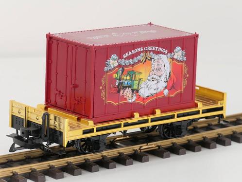 LGB 44030 Weihnachts-Containerwagen, Sammleredition, Hobby en Vrije tijd, Modeltreinen | Overige schalen, Overige typen, Nieuw
