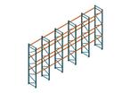 Voordeelrij Nedcon Palletstelling 5000x9725x1100mm hxbxd
