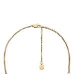 Fossil JA7246710 Dames Collier - Goudkleurig, Verzenden, Nieuw