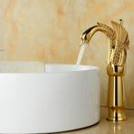 Luxe gouden kraan in de vorm van een Zwaan, Doe-het-zelf en Verbouw, Sanitair, Verzenden, Nieuw