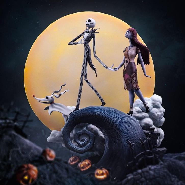 Nightmare Before Christmas Deluxe Art Scale Statue 1/10 Jack, Verzamelen, Disney, Nieuw, Ophalen of Verzenden