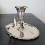William Bateman - Kaarsenstandaard met oor - .925 zilver -