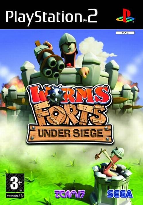 Worms Forts: under siege, Spelcomputers en Games, Games | Sony PlayStation 2, Verzenden