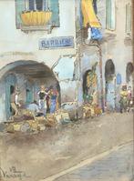 Vittore Zanetti Zilla (1864-1946) - Scorcio di Varazze