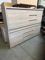 Lombarda dressoir misty oak, Huis en Inrichting, Kasten | Dressoirs, Nieuw, Overige materialen