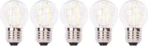 XQLITE LED BOLVORM E27 2 WATT FILAMENT XQ1404, Antiek en Kunst, Antiek | Lampen, Verzenden