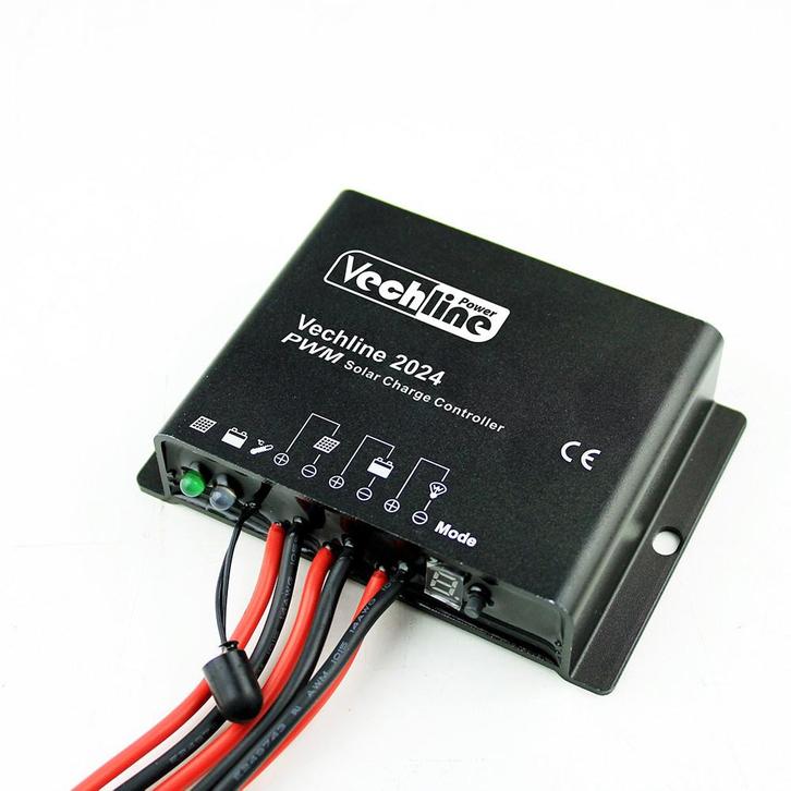 Vechline Laadregelaar PWM 2024 20A, Doe-het-zelf en Verbouw, Zonnepanelen en Toebehoren, Ophalen of Verzenden