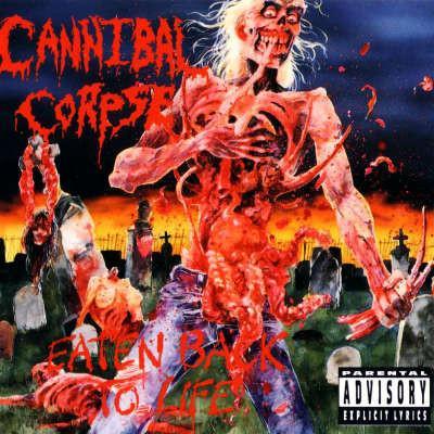LP gebruikt - Cannibal Corpse - Eaten Back To Life White..., Cd's en Dvd's, Vinyl | Hardrock en Metal, Zo goed als nieuw, Verzenden