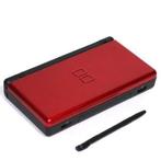 Nintendo DS Lite Zwart/Rood (Nette Staat & Krasvrije Sche..., Ophalen of Verzenden, Zo goed als nieuw