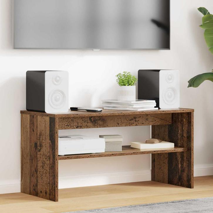 vidaXL TV-kast Oudhout 80 x 35 x 40 cm Bewerkt hout, Huis en Inrichting, Kasten | Televisiemeubels, Nieuw, Minder dan 50 cm, Overige houtsoorten