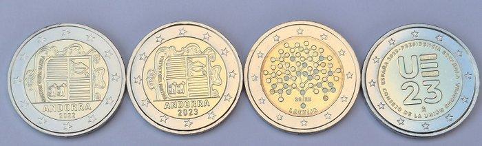 Europa. 1 Euro / 2 Euro 2012/2023 (20 monnaies) (Zonder, Postzegels en Munten, Munten | Europa | Euromunten