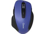 Qware -  Glasgow Draadloze Muis - Blauw, Rechtshandig, Muis, Verzenden, Qware