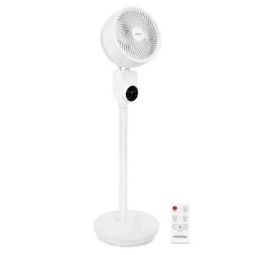 BREEZE Vloerventilator - fluisterstil - 98cm - wit | Incl. beschikbaar voor biedingen