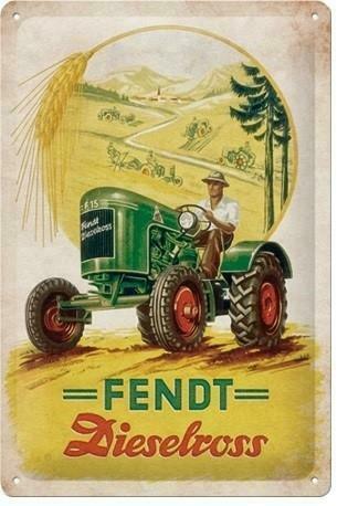 Fendt dieselross reclamebord, Verzamelen, Merken en Reclamevoorwerpen, Nieuw, Verzenden