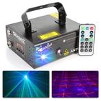 Retourdeal - BeamZ Anthe II Dubbele Laser 600mW RGB Gobo met, Muziek en Instrumenten, Licht en Laser, Verzenden, Zo goed als nieuw