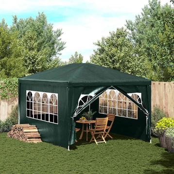 Partytent 3x4 Groen | Retourdeal | 35% Korting! beschikbaar voor biedingen