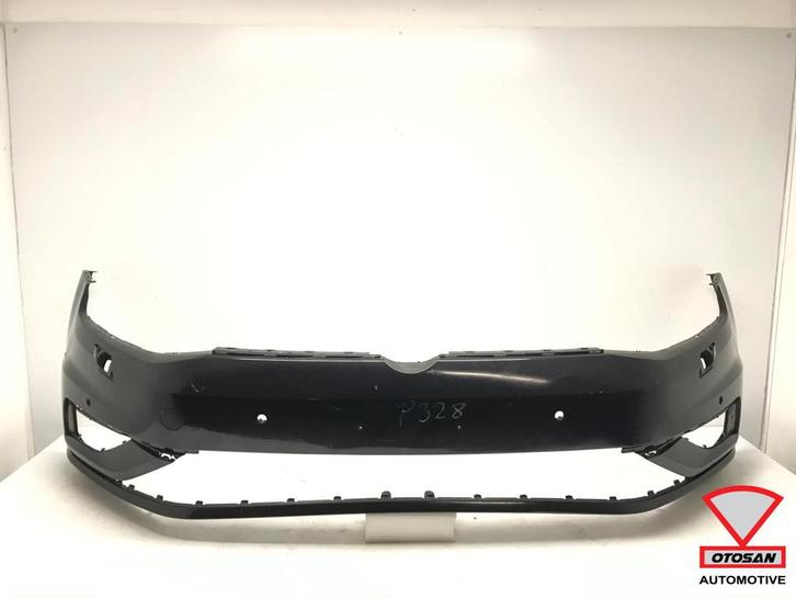 VW Golf 7 Facelift Voorbumper Bumper 6xPDC KLS Origineel!, Auto-onderdelen, Carrosserie en Plaatwerk, Gebruikt, Volkswagen, Bumper